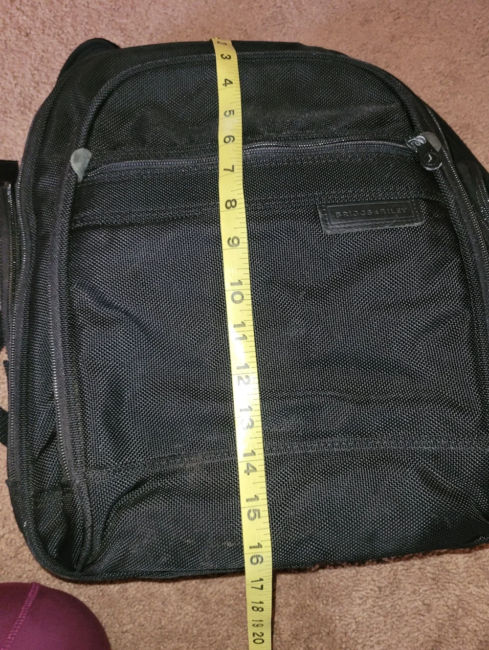 Briggs & Riley Heavy Duty Canvas Laptop Backpack